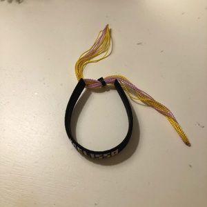 Black Threaded Bracelet with “Melissa” ‼️